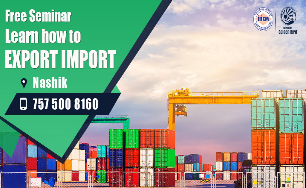 Free Seminar on Export and Import at Nashik