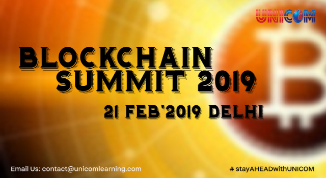 Blockchain Summit 2019 - Delhi