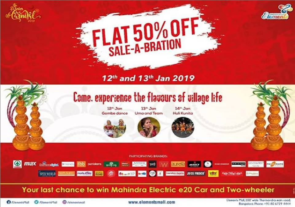 Unlimited shopping fun with sankranti celebration