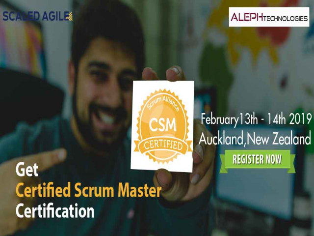Certified Scrum Master | CSM | Aleph Technologies | Training |