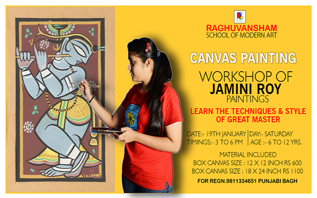Jamini Roy Painting Workshop