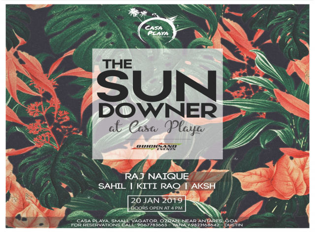 The Sundowner at Casa Playa 20th January 2019