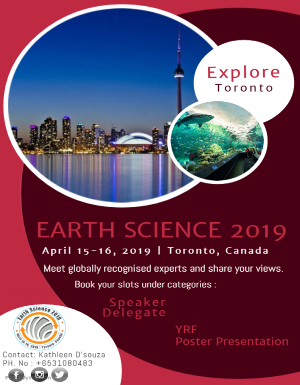 3rd International Conference on Earth Science and Climate Change
