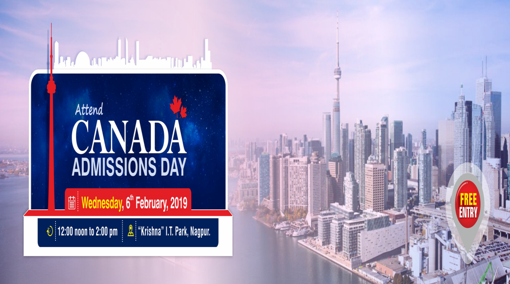 Canada Admissions Day at Krishna Consultants Nagpur - 6th February,2019