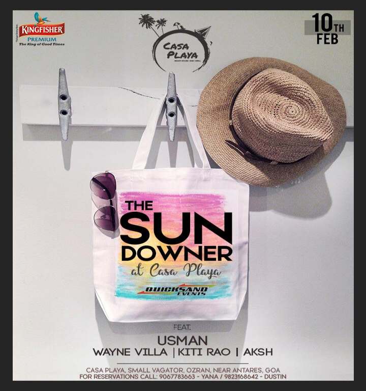 The Sundowner at Casa Playa 10th February 2019