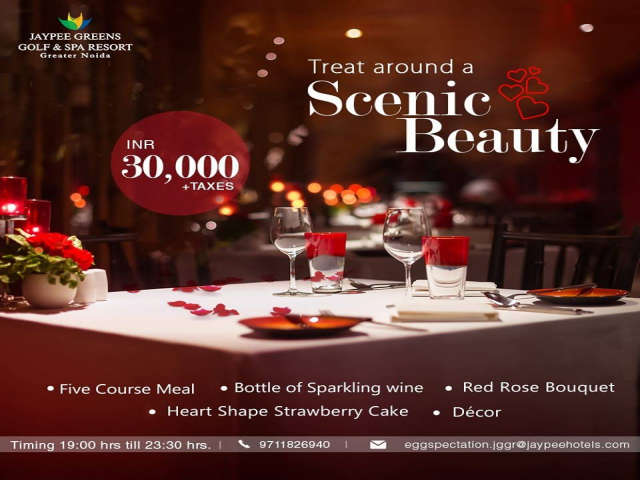 Most Luxurious Valentine's Day Hotel Packages - Jaypee Hotels