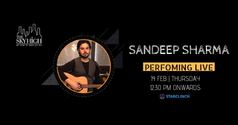 Akshay Sharma - Performing LIVE at 'The Sky High'