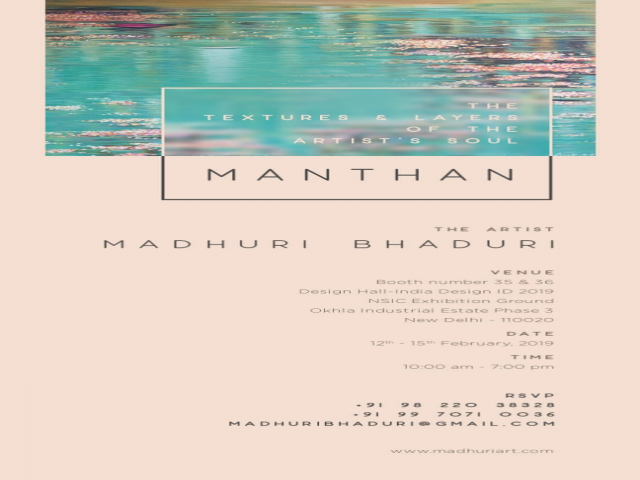 Madhuri Arts at India Design ID 2019