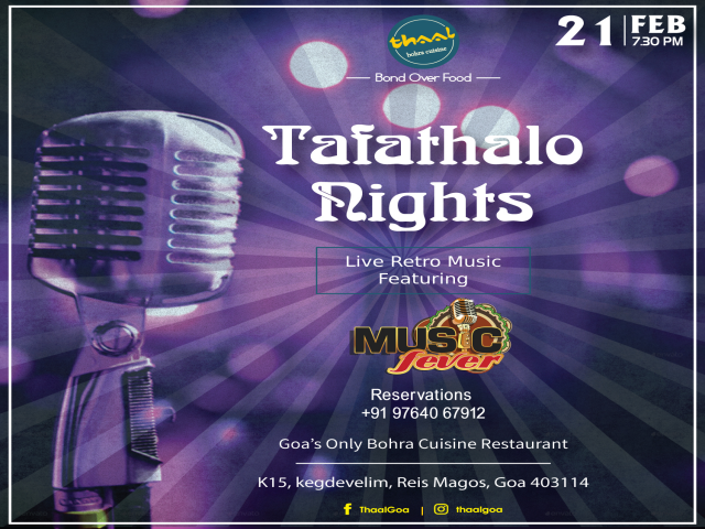 Tafathalo Nights 21st February 2019