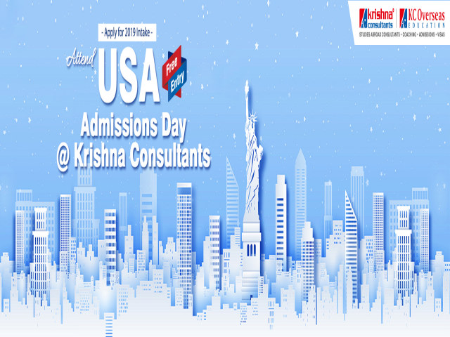 USA Admissions Day at Krishna Consultants New Delhi - 25th Feb 2019