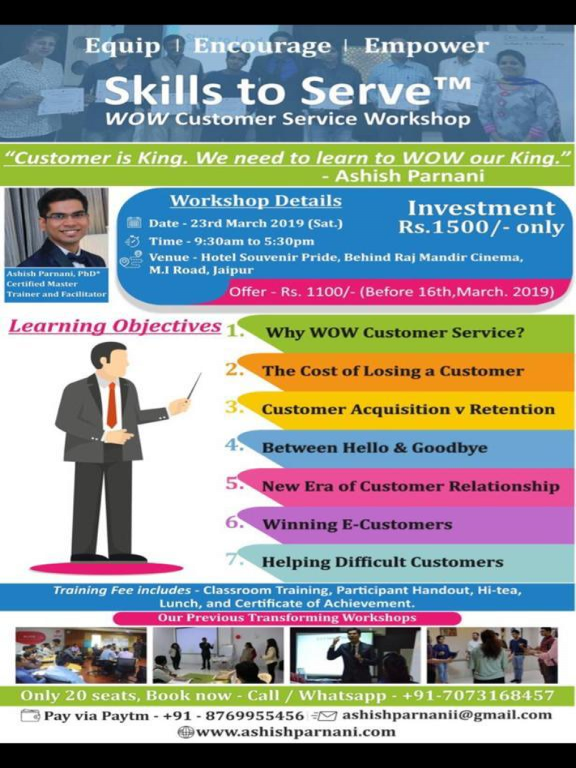 Skills to Serve - WOW Customer Service Workshop