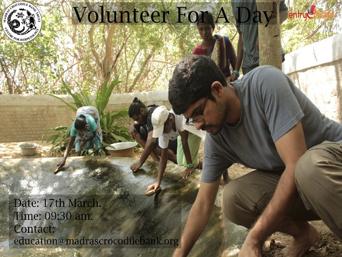 Volunteer For A Day in Chennai- Entryeticket