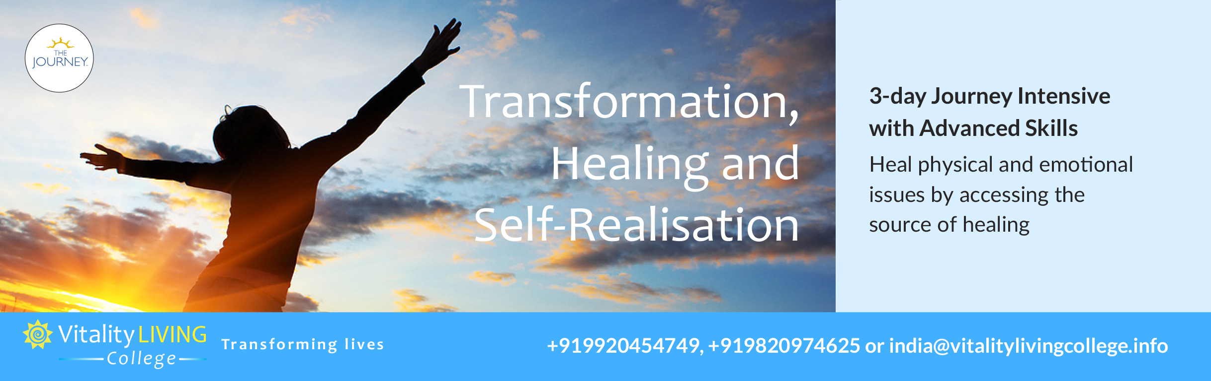 The Journey Healing Seminar Delhi 2019