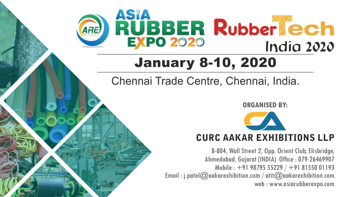 Asia Rubber Expo & Rubber Tech India 2020
