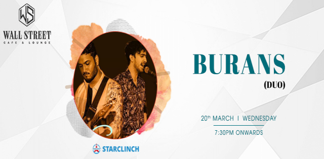 Burans Live Band - Performing Live at Wall Street Cafe Lounge