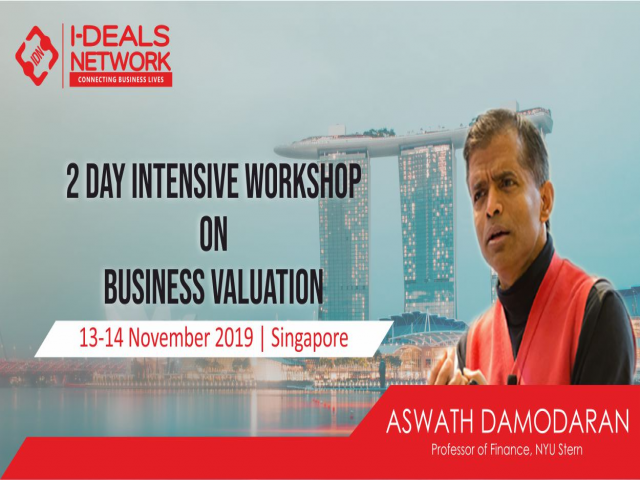 Business Valuation with Aswath Damodaran | 13th - 14th Nov 2019 | Singapore