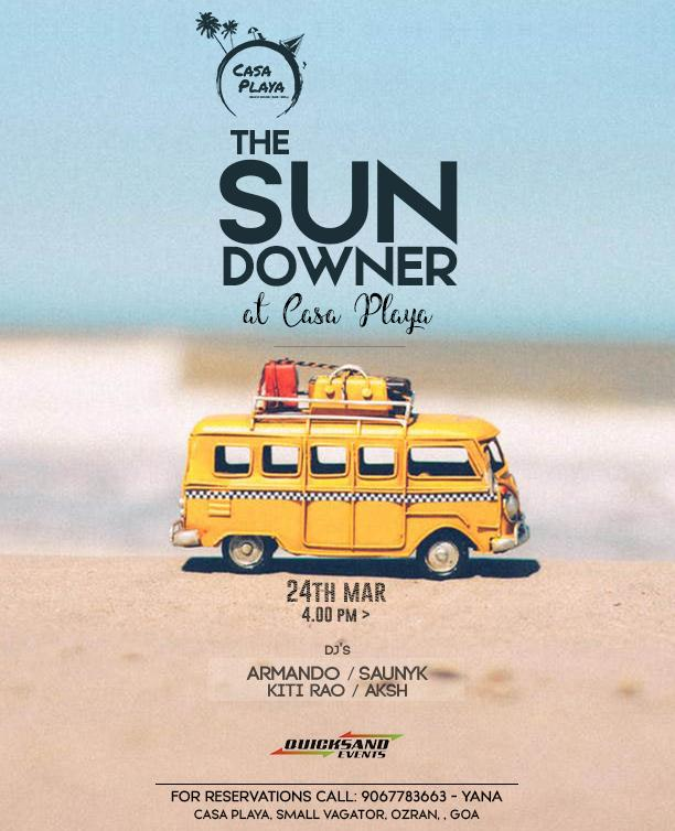 The Sundowner at Casa Playa 24th March 2019