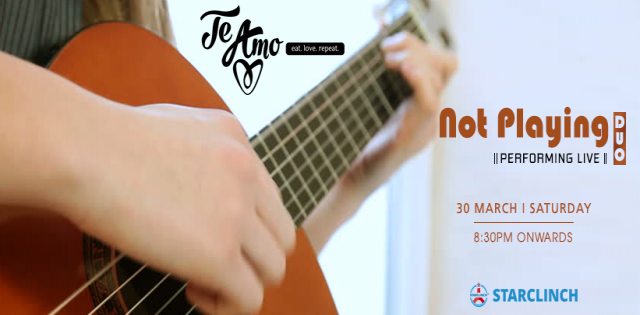 Not Playing Band - Performing LIVE At Te Amo, Ansal Plaza