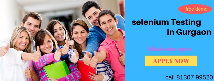 Selenium Course in Gurgaon