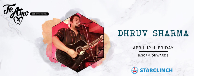 Dhruv Sharma - Performing LIVE At Te Amo, August Kranti Marg