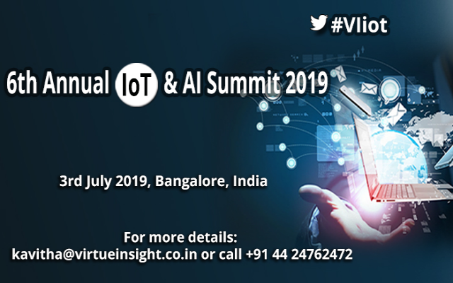 6th Annual IoT & AI Summit 2019