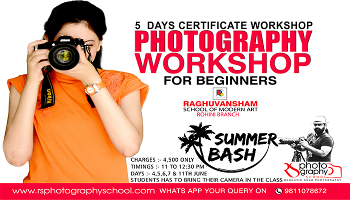 Photography Workshop in Rohini