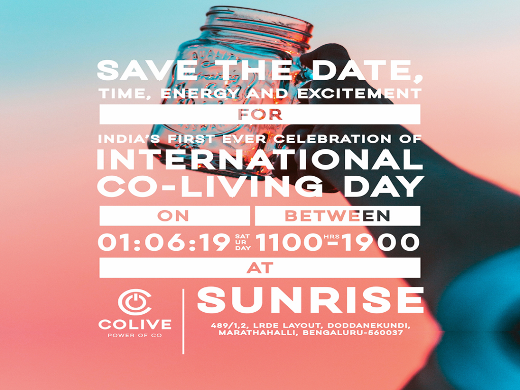 Coliving Day - A one of its kind of a day
