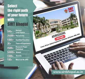 Admission open at SIRT Bhopal