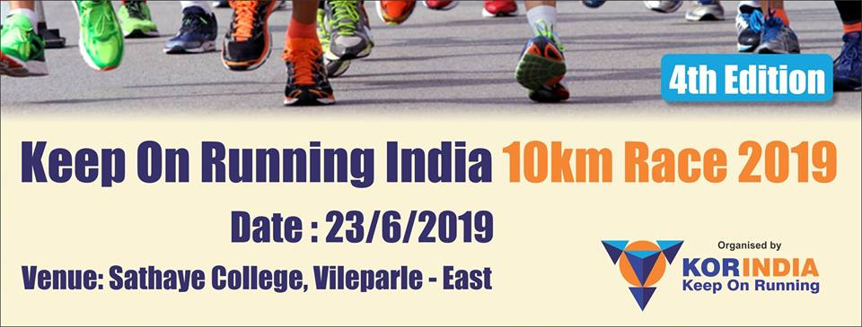 Keep On Running India 10 Km Race 2019