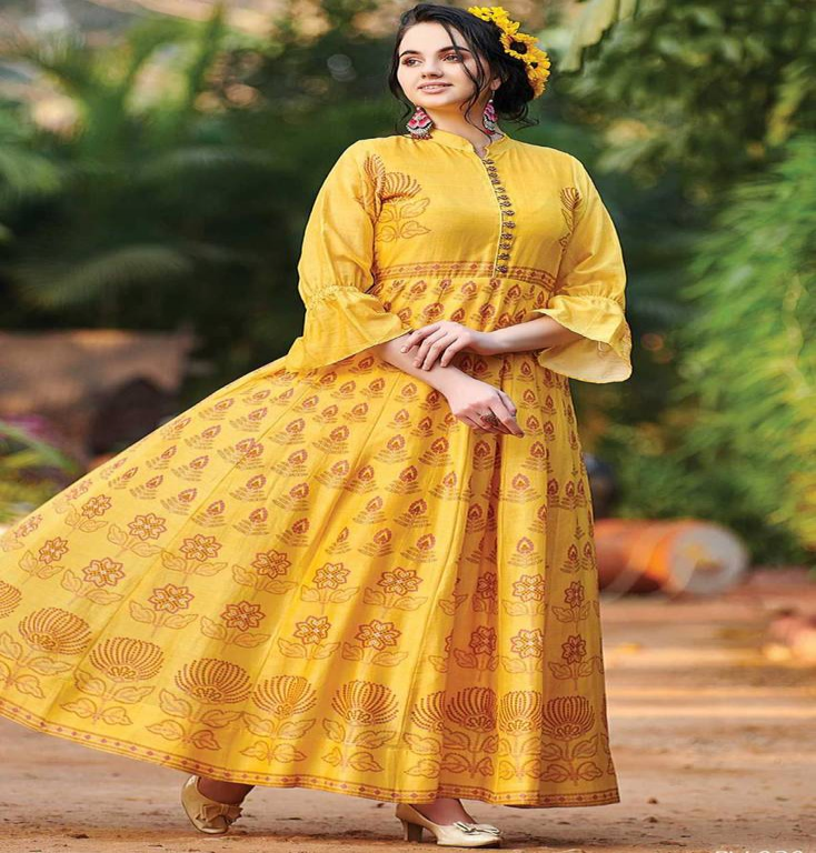 Amazing Collection of Long Kurtis Online At Mirraw