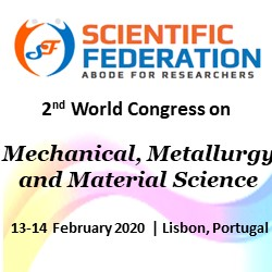 2nd World Congress on Mechanical, Metallurgy and Materials Science