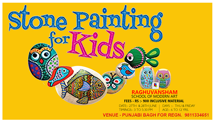 Stone Painting Workshop for Kids