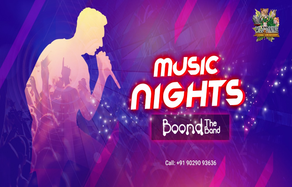 Friday Musical Gala With Boond The Band At wild Dining