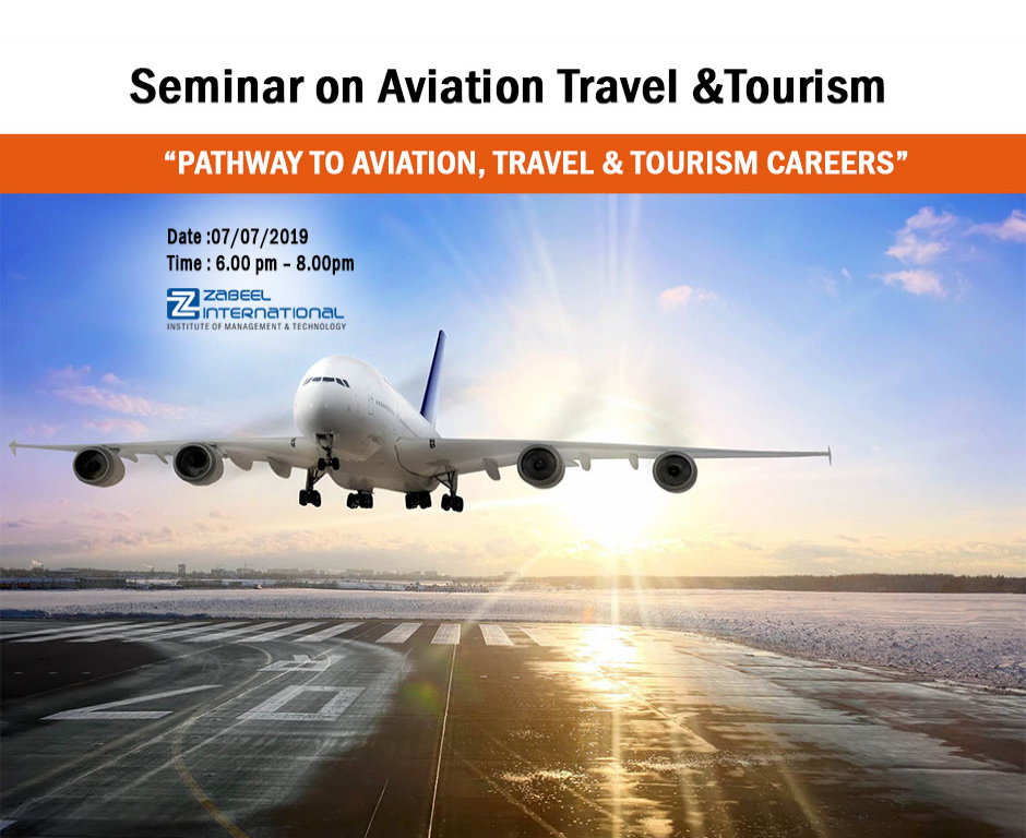Free Seminar on Pathway to Aviation, Travel & Tourism