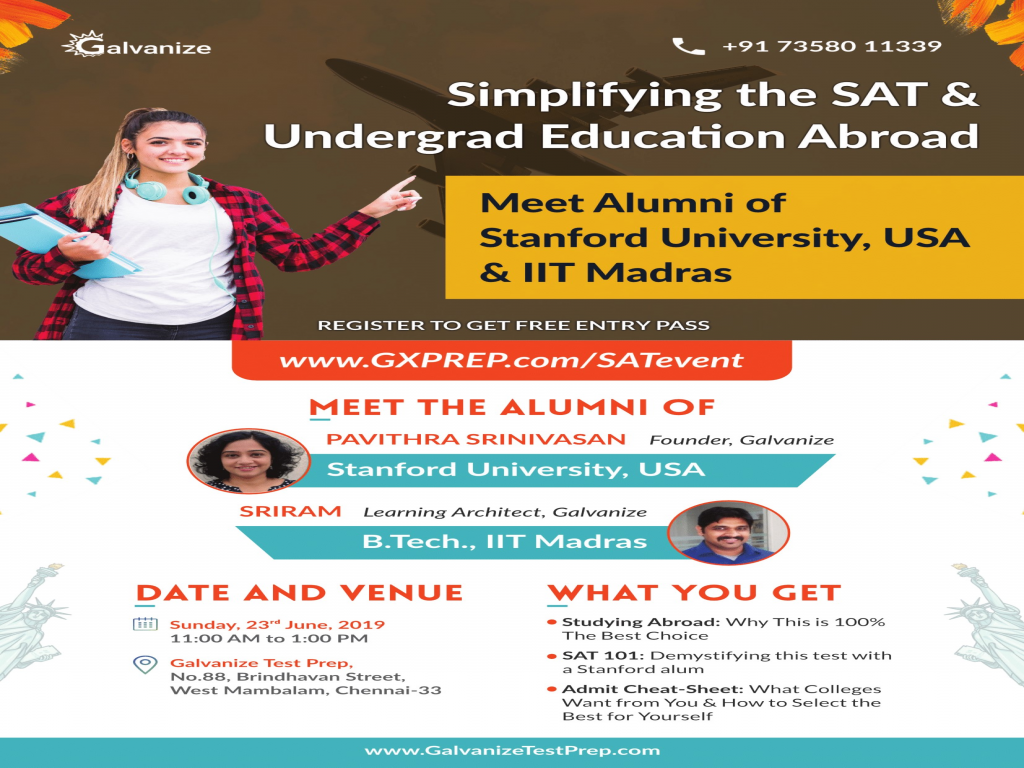 Meet the Alumni of Stanford University - Simplifying the SAT & Undergrad Abroad