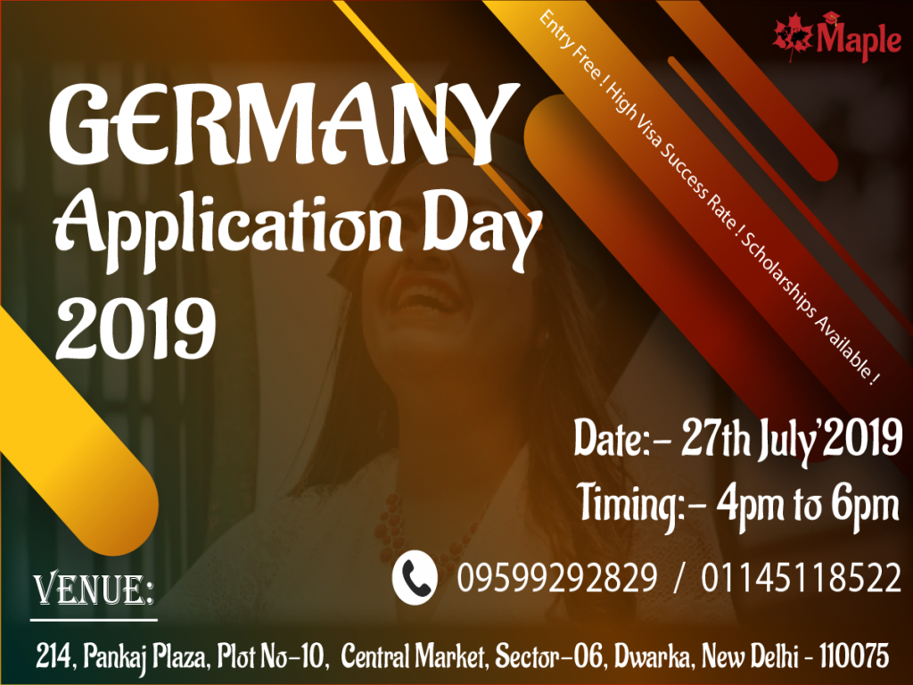 Germany Application Day - 27th July'19