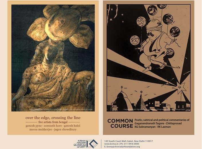 Over the edge, crossing the line five artists from Bengal & Common Course