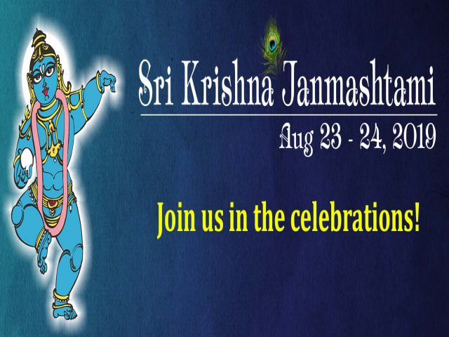 Sri Krishna Janmashtami 2019