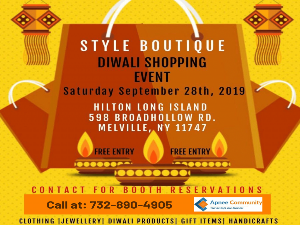 Diwali shopping event