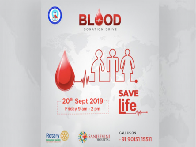 Sanjeevini Multispeciality hospital: Blood Donation Drive
