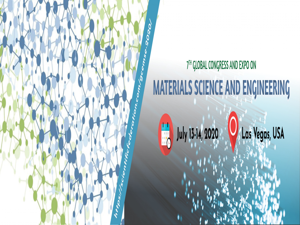 7th Global Congress and Expo on Materials Science and Engineering