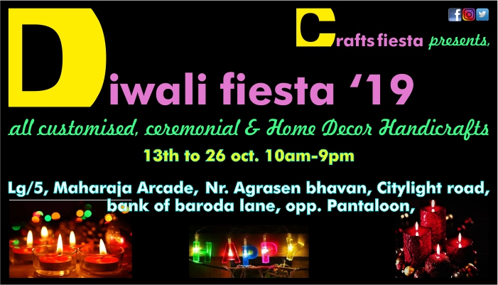 Diwali Fiesta 2019 Ceremonial and Festival Decor Handicrafts exhib
