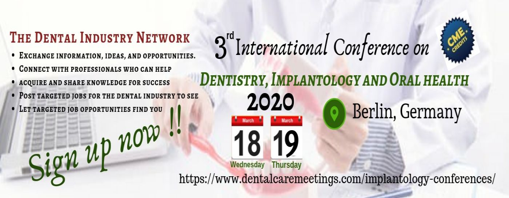 3rd International conference on Dentistry, Implantology and Oral Health