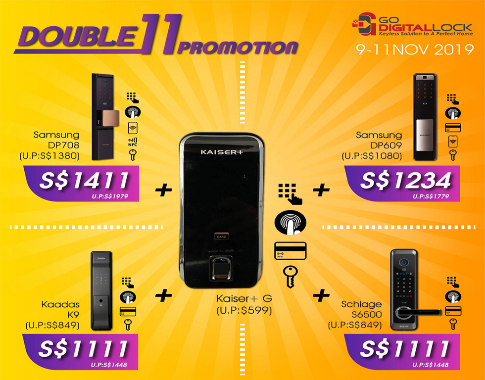 11.11 Promotion Sale Singapore 2019