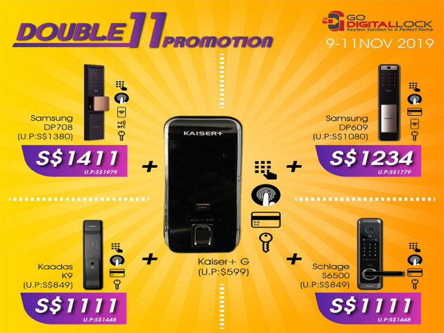 11.11 Promotion Sale Singapore 2019