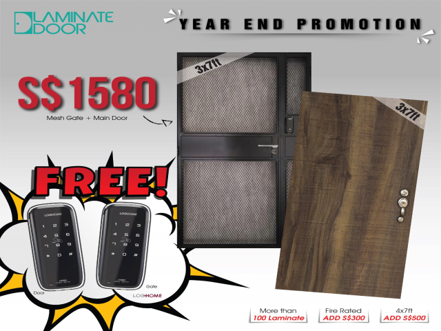 Singapore Biggest Bundle Of Door, Gate, and Digital Lock Year End Sale 2019