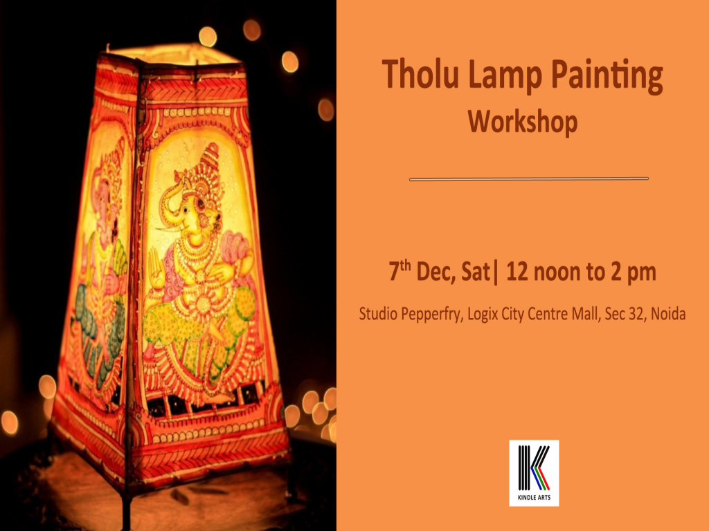 Tholu Lamp Painting Workshop | Kindle Arts