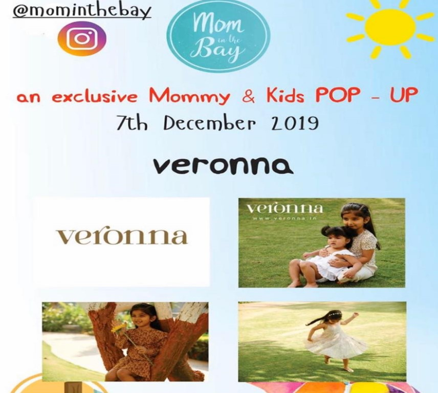 Mommy and Kids Pop Up by the Beach with veronna.in