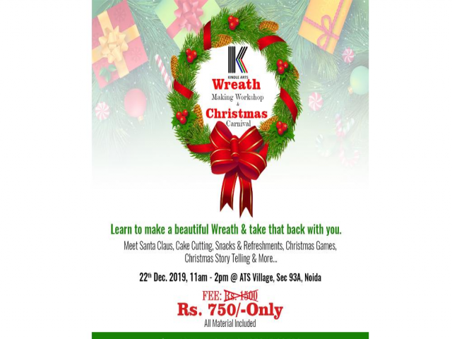 Wreath Making Workshop & Christmas Carnival