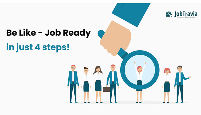Be Like - Job Ready in just 4 steps.